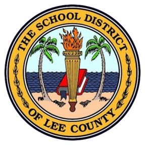 Students in Lee County, Florida logo